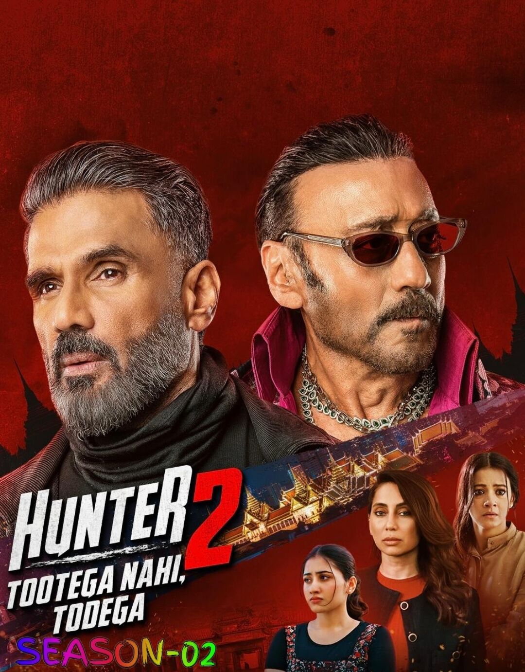 Hunter S02 (2025) Hindi Completed Web Series HEVC ESub Poster