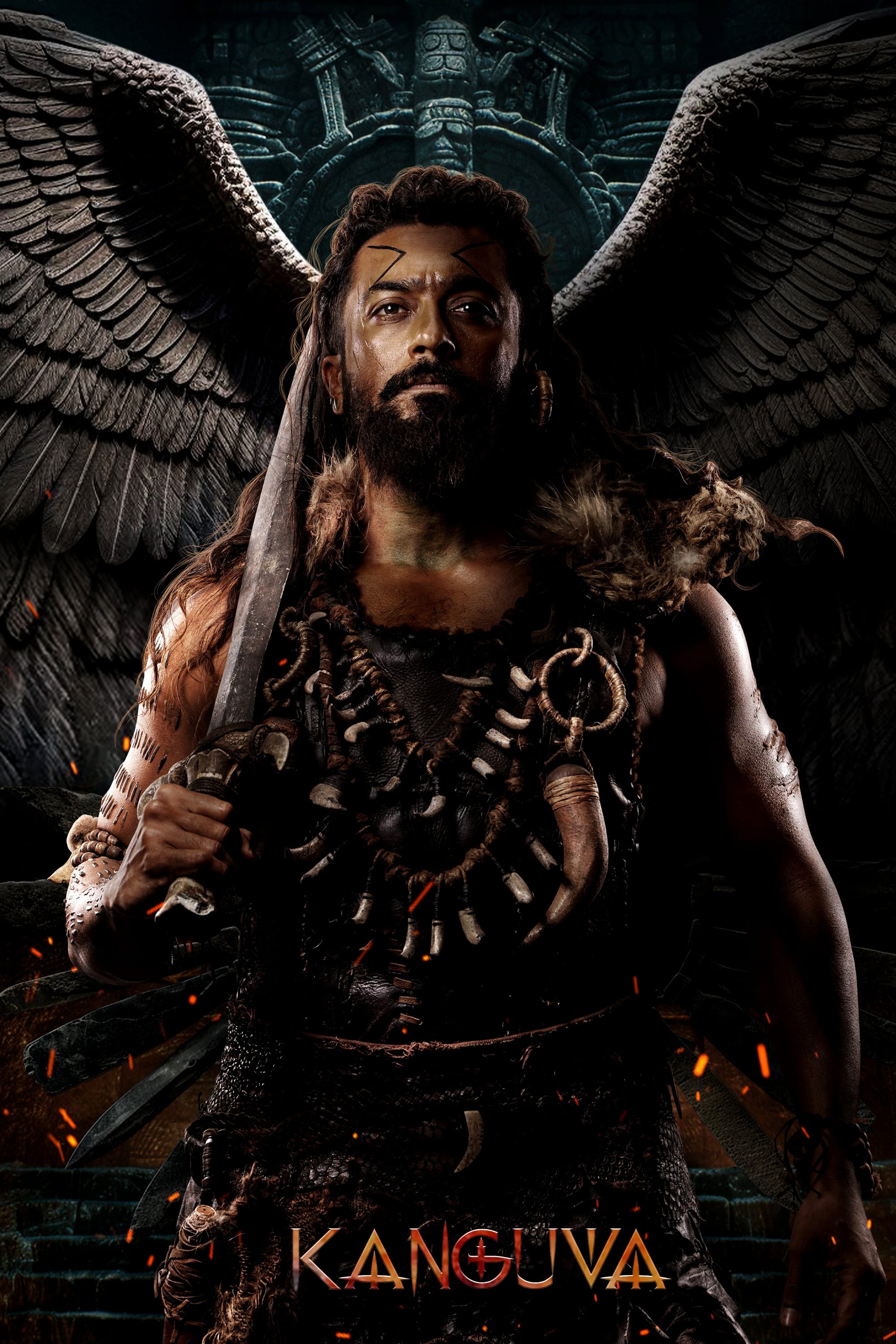 Kanguva (2024) (Hindi + Tamil) Dual Audio UnCut South Movie HD ESub Poster