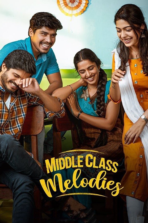 Middle Class Melodies (Hindi + Telugu) Dual Audio UnCut South Movie HD ESub Poster