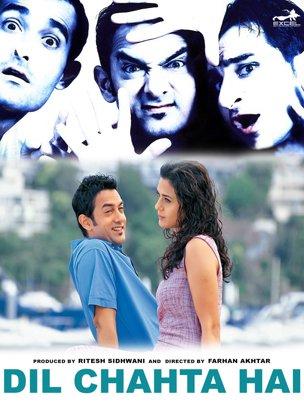Dil Chahta Hai (2001) Bollywood Hindi Movie BluRay HD ESub Poster