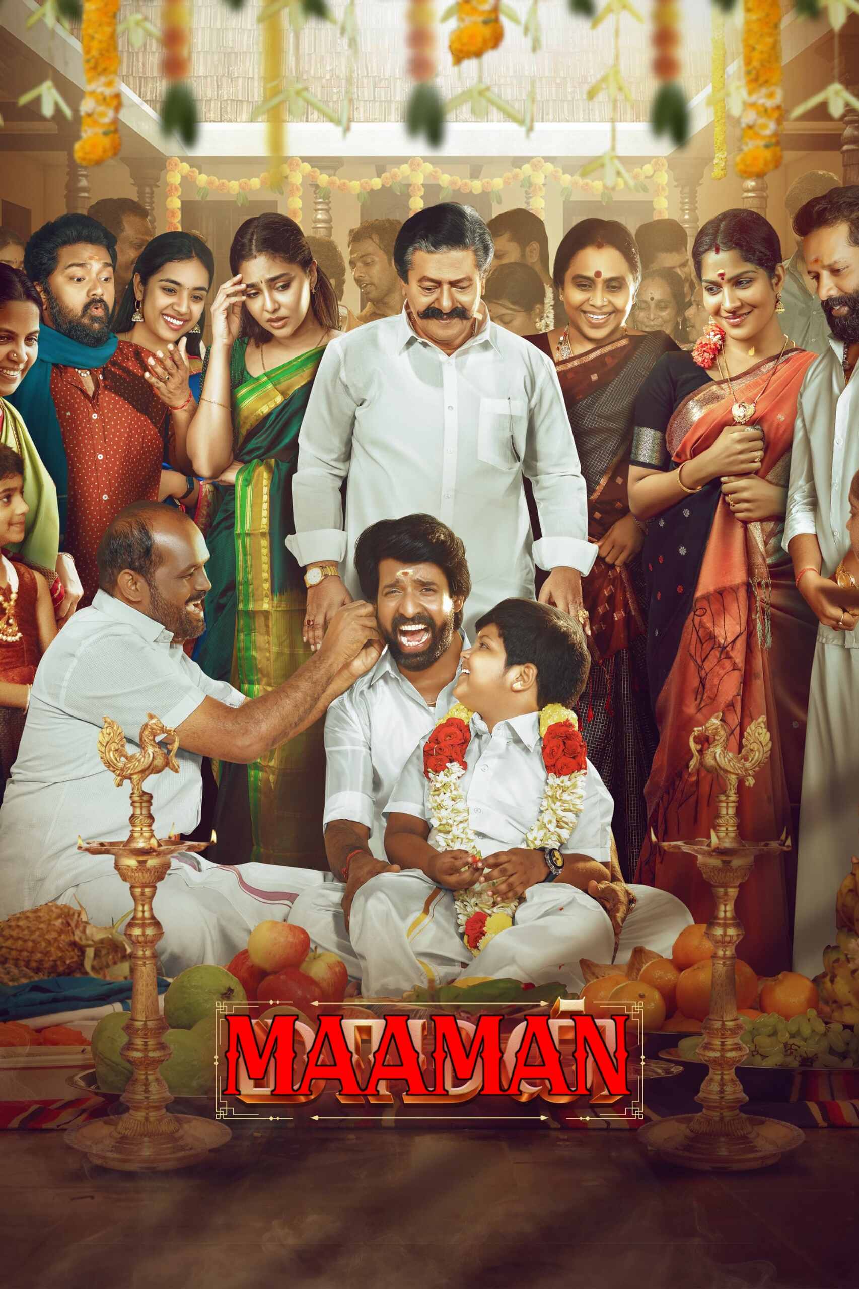 Maaman (2025) (Hindi + Tamil) Dual Audio UnCut South Movie HD ESub Poster